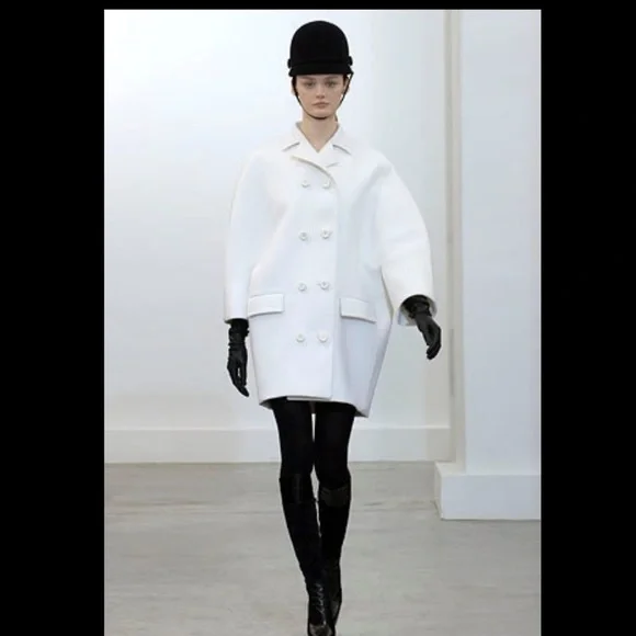Balenciaga Runway Tan Suede Platform Knee High Boots - Picture 3 of 9